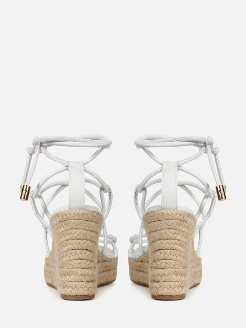 SANDÁLIA ANABELA MEL OFF WHITE
