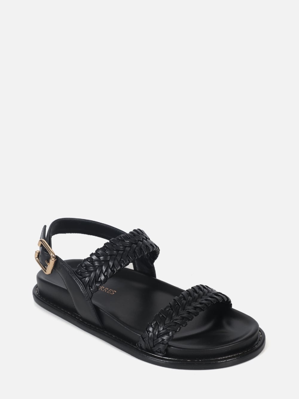 PAPETE DE COURO ISA PRETO MACRAME