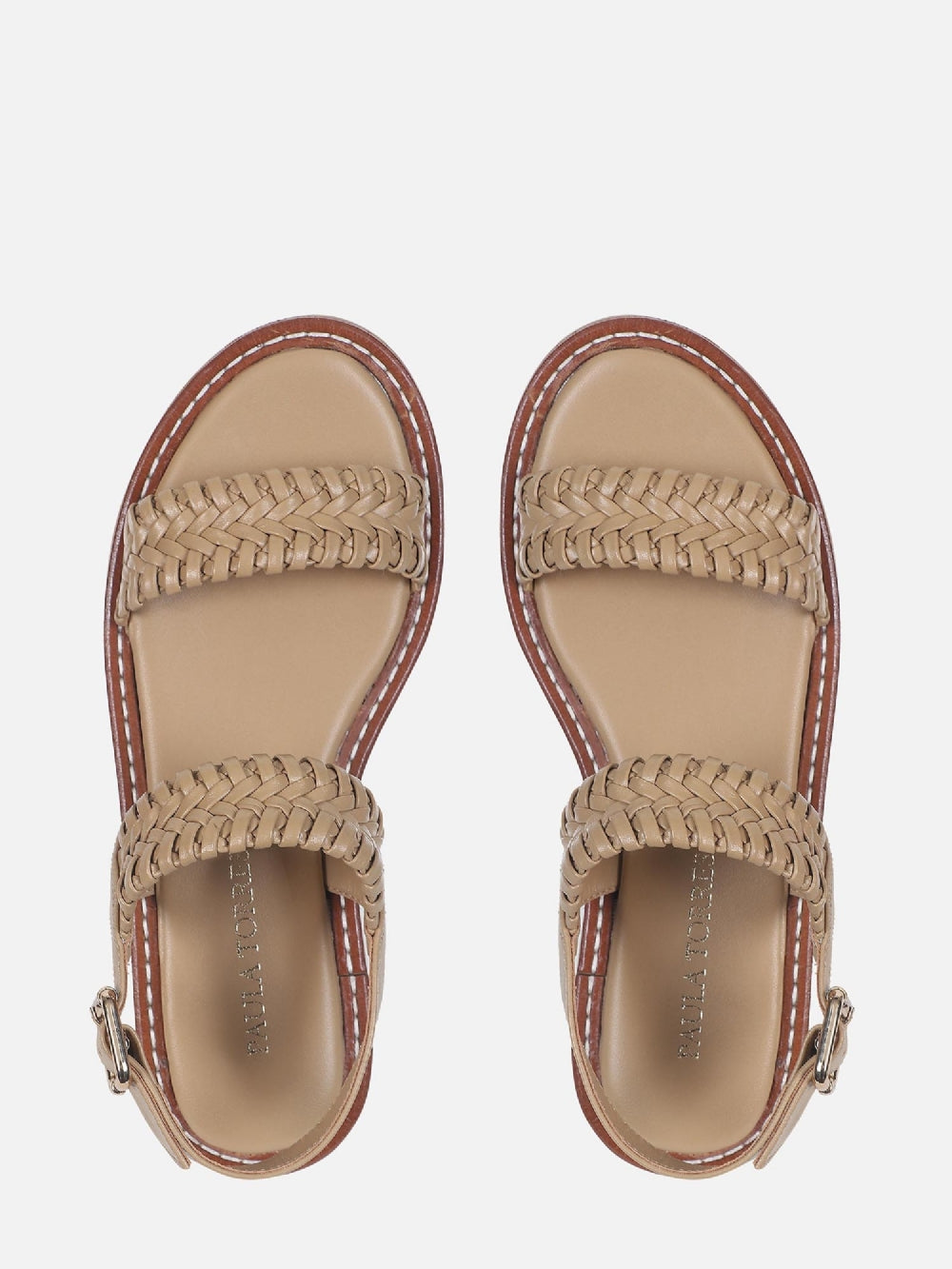 FLATFORM DE COURO ISA SAFARI MACRAMÊ