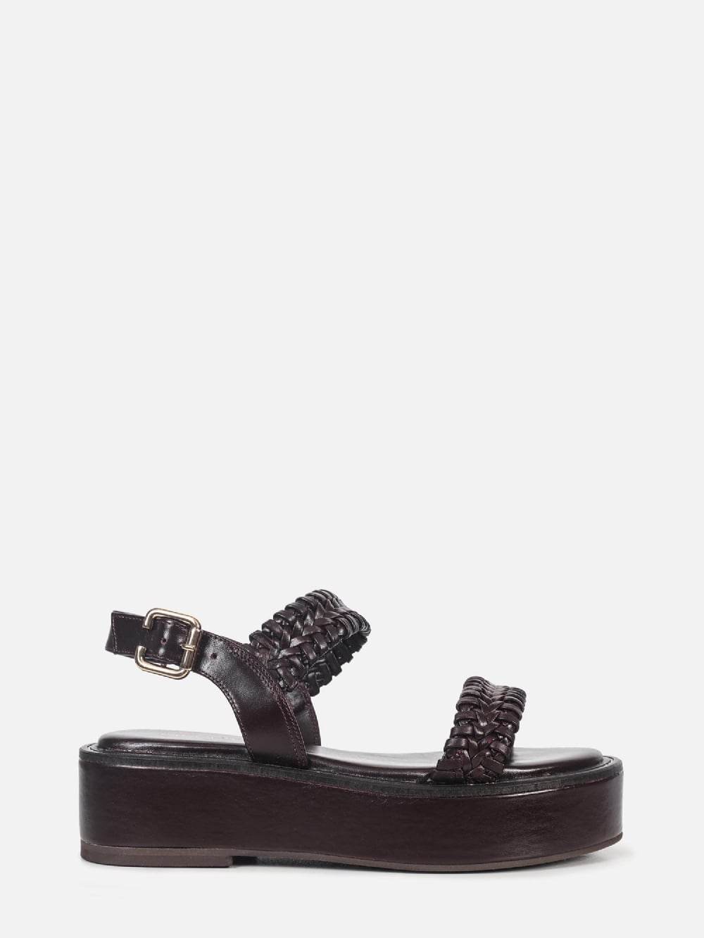 FLATFORM DE COURO ISA WINE MACRAMÊ