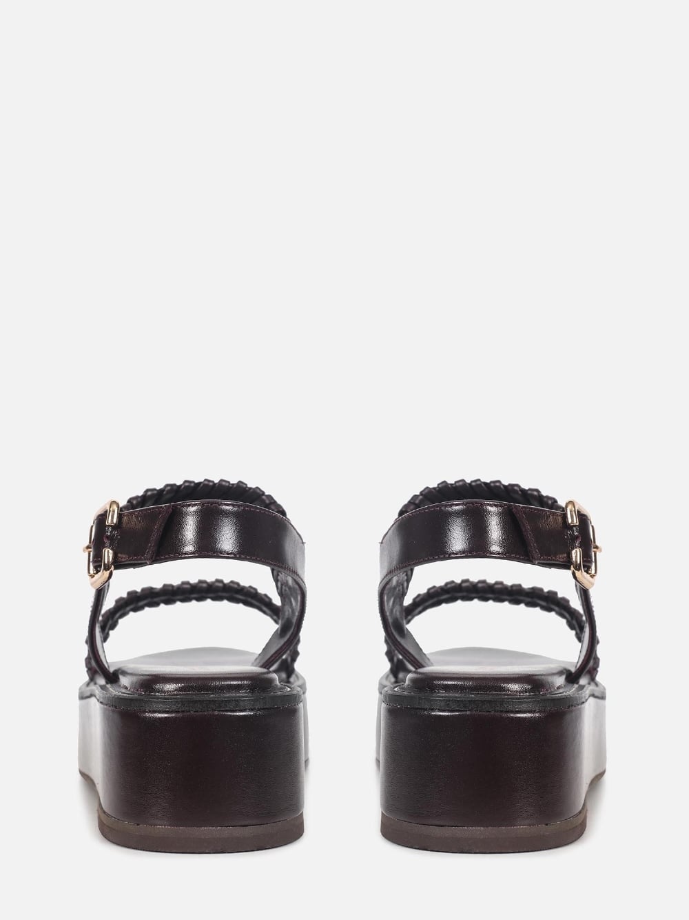 FLATFORM DE COURO ISA WINE MACRAMÊ
