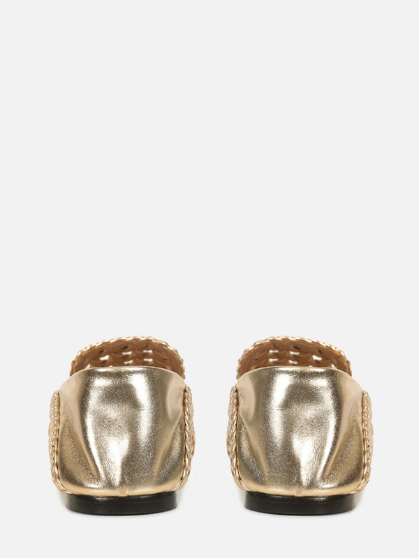 MOCASSIM DE COURO TEODORA SATURNO TRESSE
