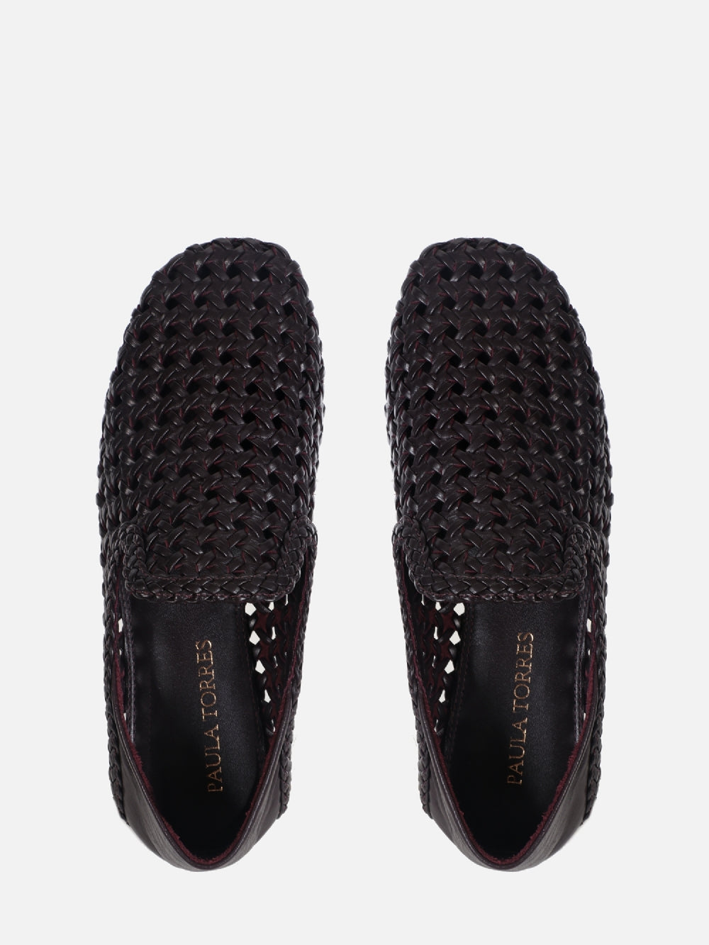 MOCASSIM DE COURO TEODORA WINE TRESSE