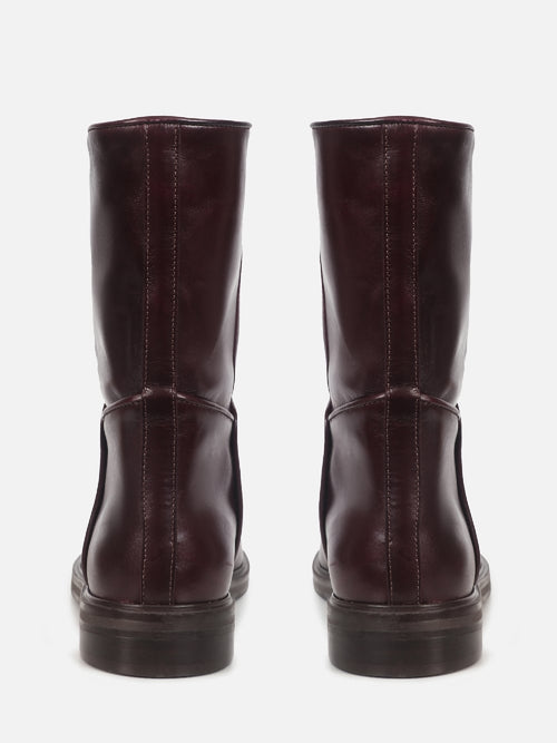 BOTA DE COURO TEODORA WINE CANO MÉDIO