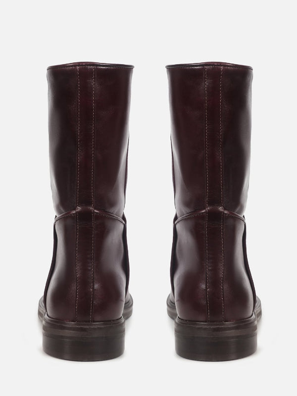 BOTA DE COURO TEODORA WINE CANO MÉDIO