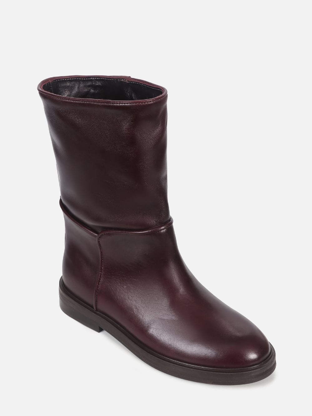 BOTA DE COURO TEODORA WINE CANO MÉDIO