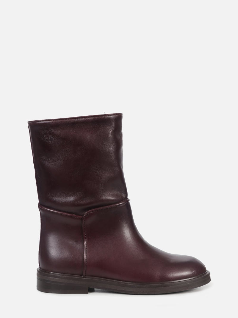 BOTA DE COURO TEODORA WINE CANO MÉDIO