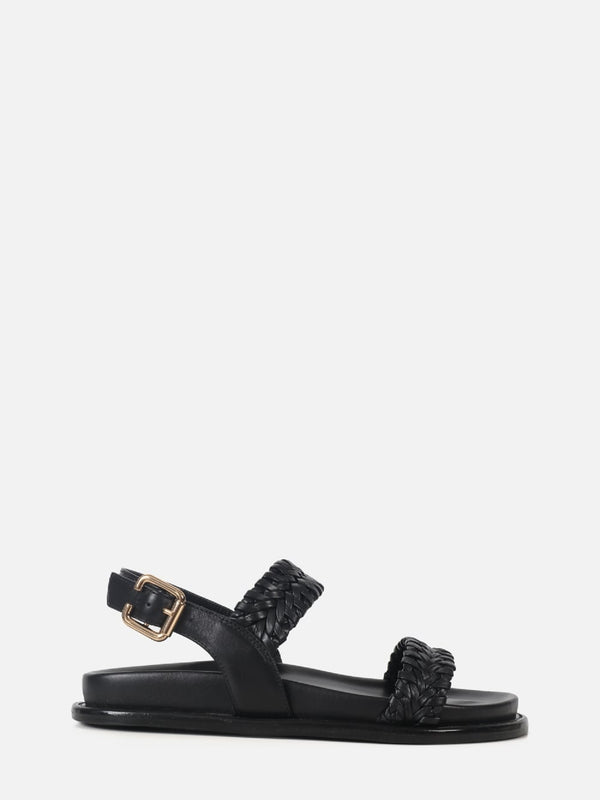PAPETE DE COURO ISA PRETO MACRAME
