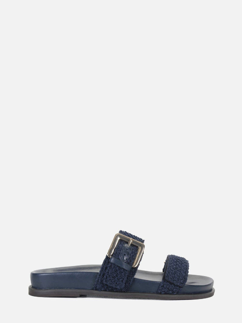 PAPETE EM CROCHE LAURA DARK BLUE