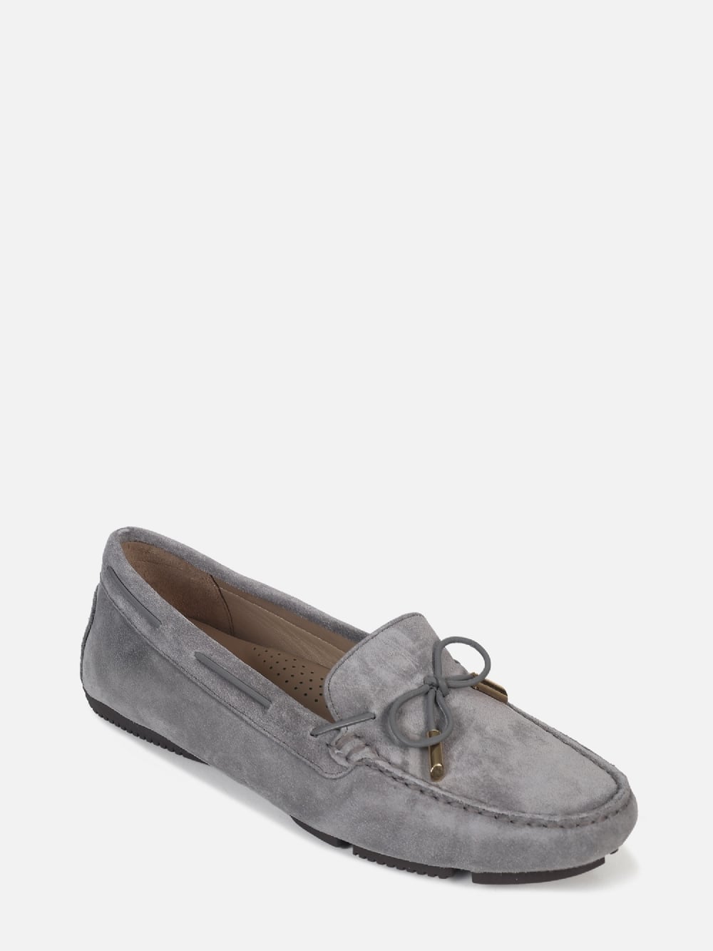 MOCASSIM DE CAMURÇA FRANCIS CINZA