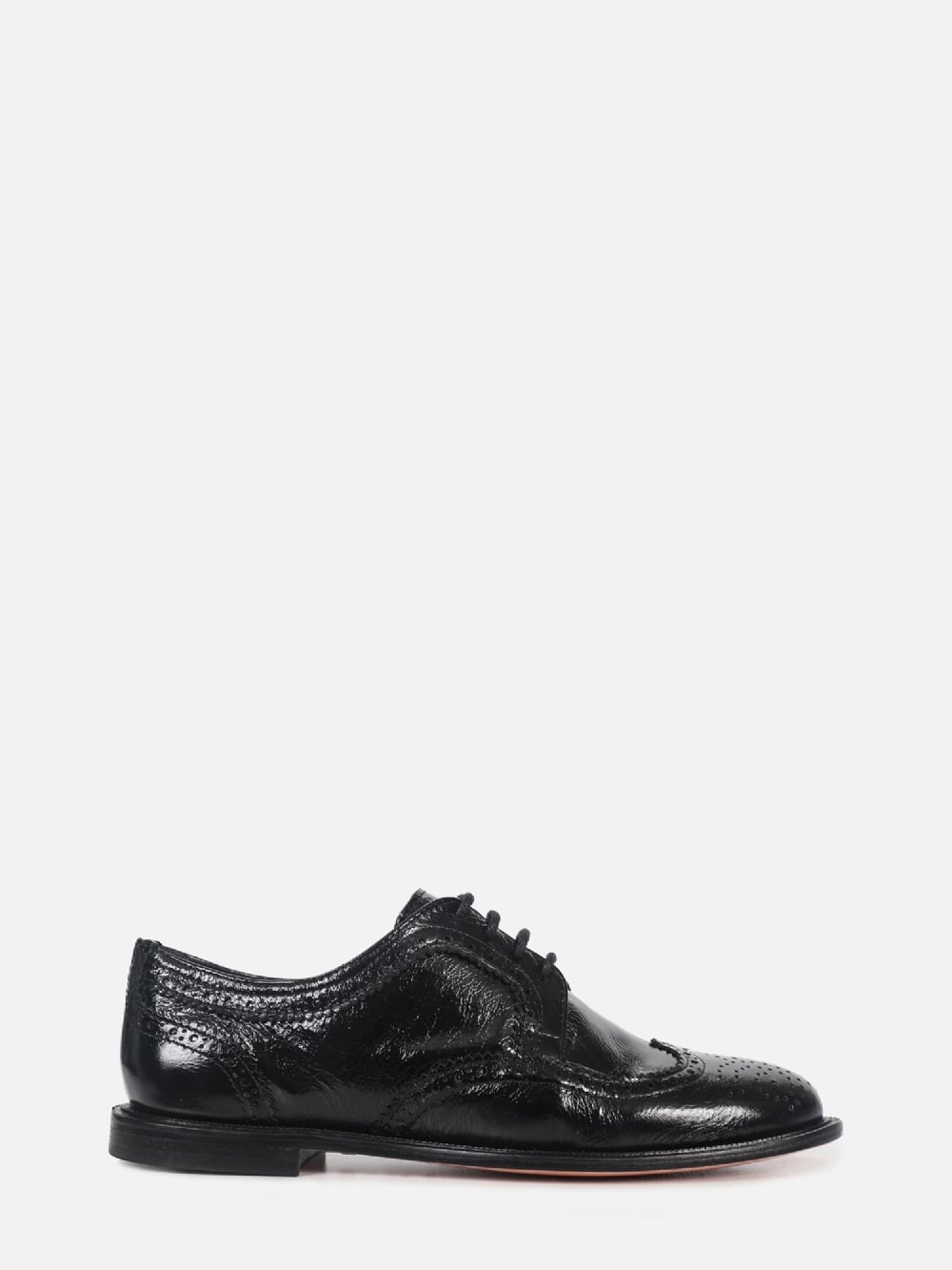 OXFORD DE COURO OLIVIA PRETO BROGUE