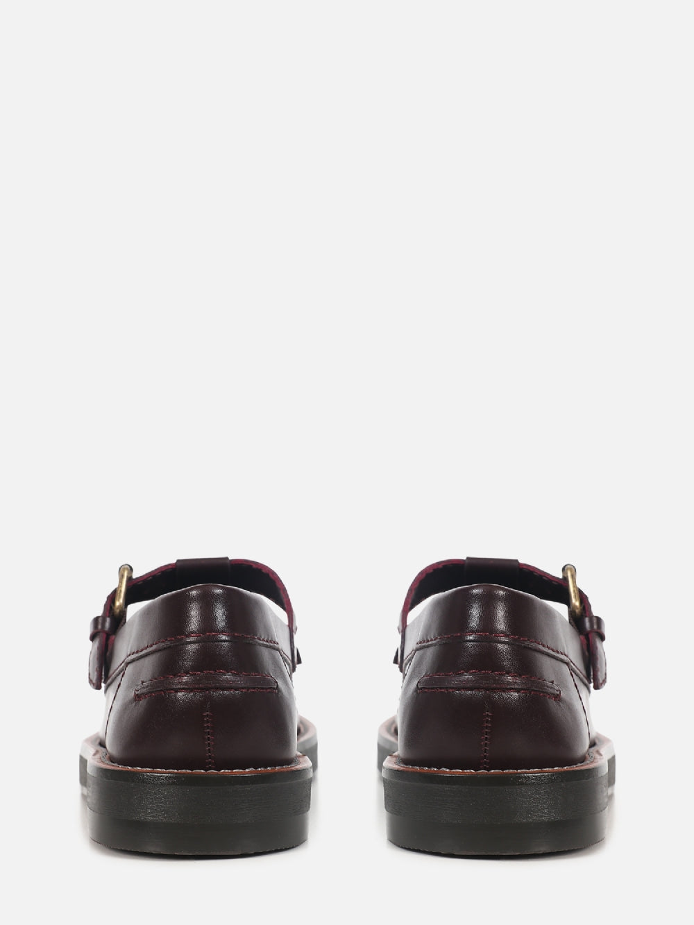 MOCASSIM DE COURO CARLOTA WINE T-BAR