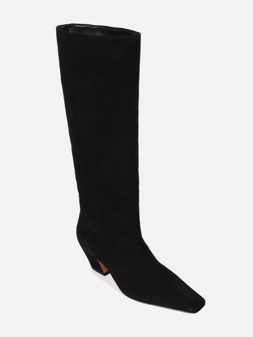 BOTA DE CAMURÇA MARICI PRETO CANO ALTO