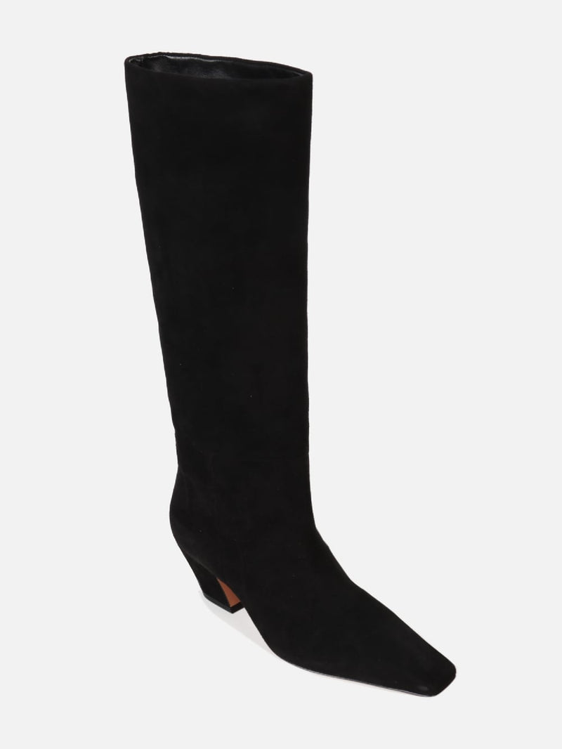 BOTA DE CAMURÇA MARICI PRETO CANO ALTO