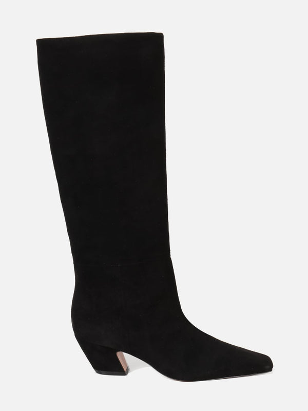 BOTA DE CAMURÇA MARICI PRETO CANO ALTO
