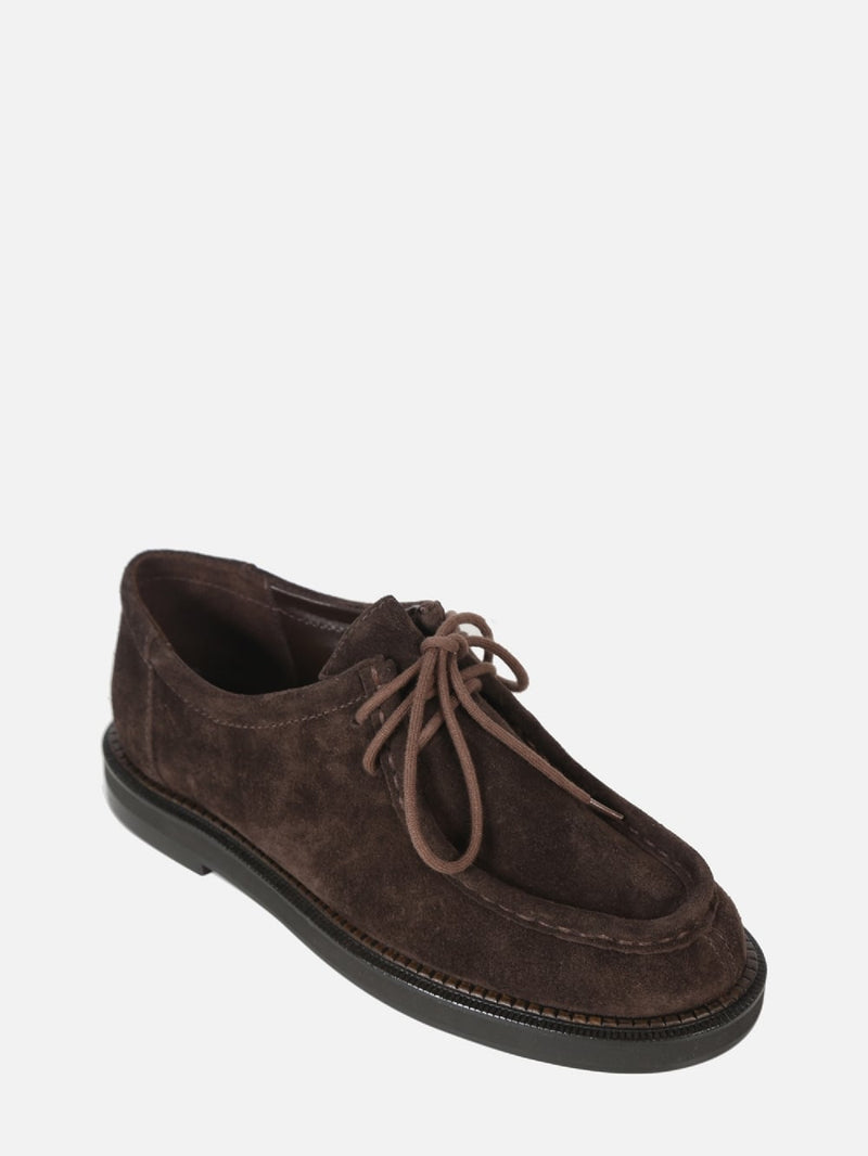 MOCASSIM JACKIE  DE CAMURÇA CAFÉ