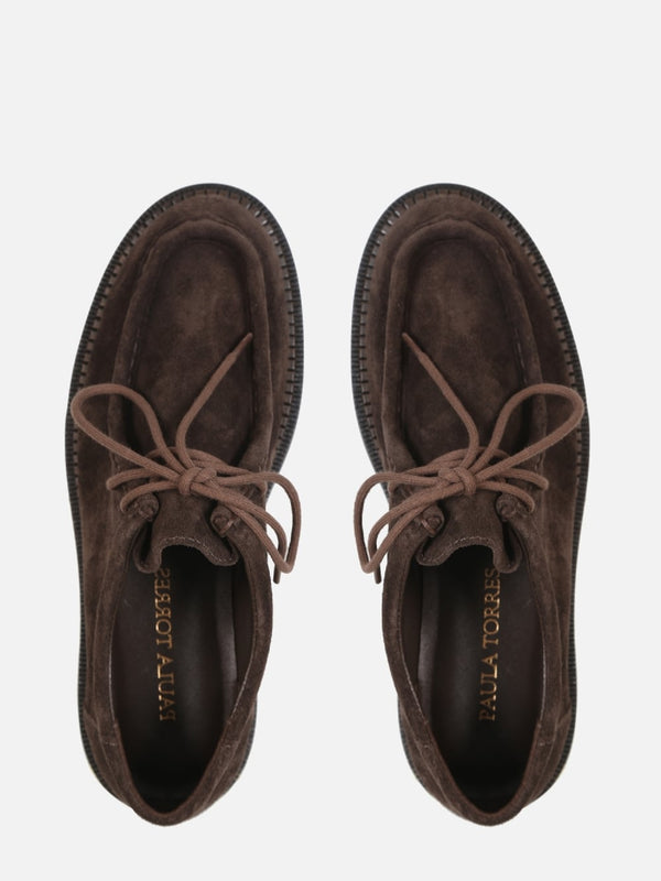 MOCASSIM JACKIE  DE CAMURÇA CAFÉ