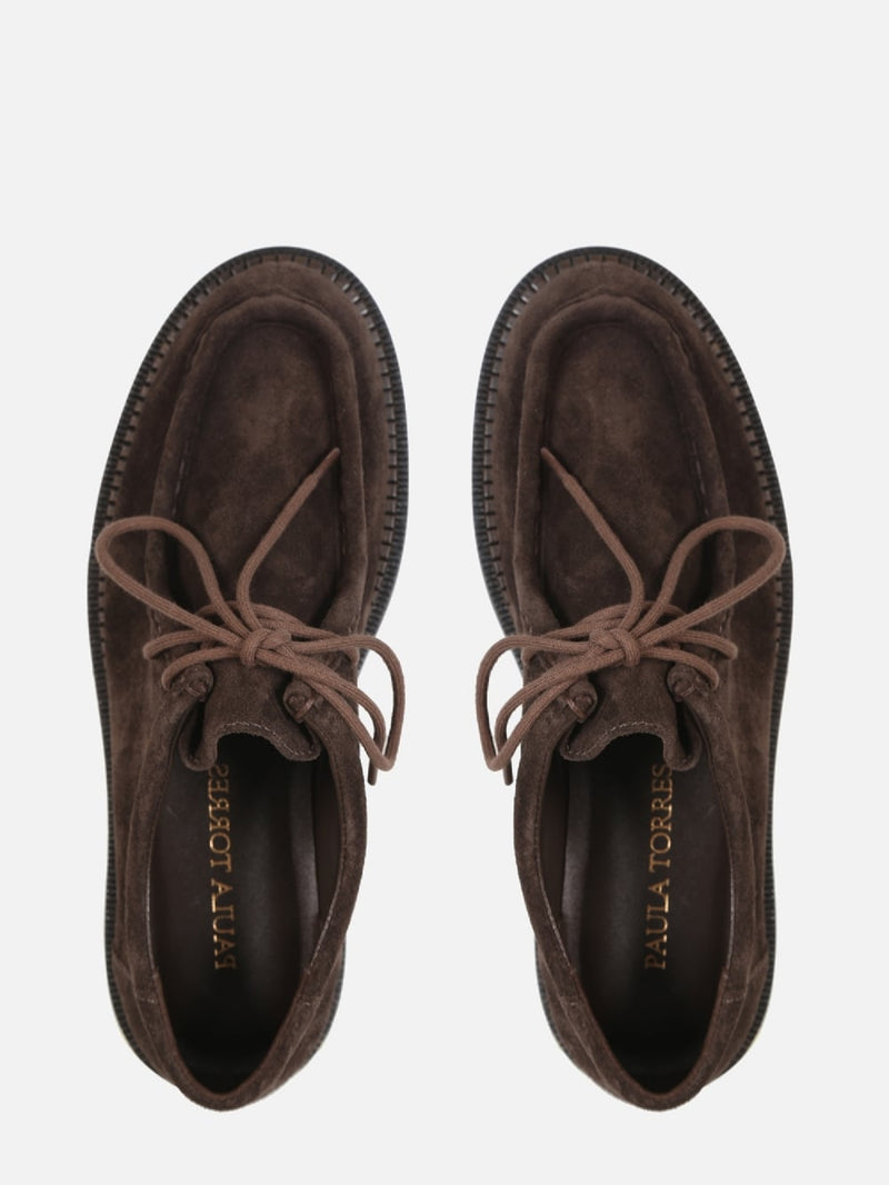 MOCASSIM JACKIE  DE CAMURÇA CAFÉ