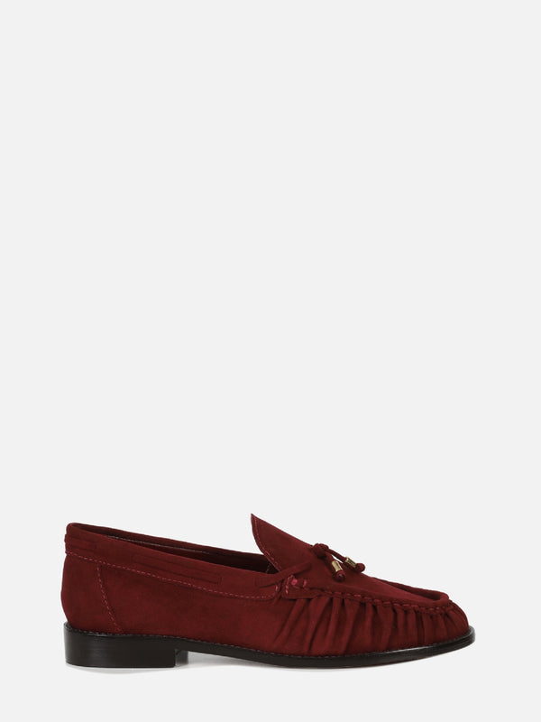 MOCASSIM DE CAMURÇA ELEONOR BURGUNDY