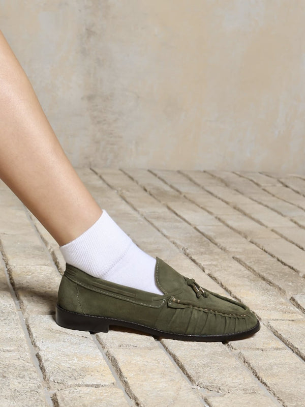 MOCASSIM DE CAMURÇA ELEONOR MUSGO
