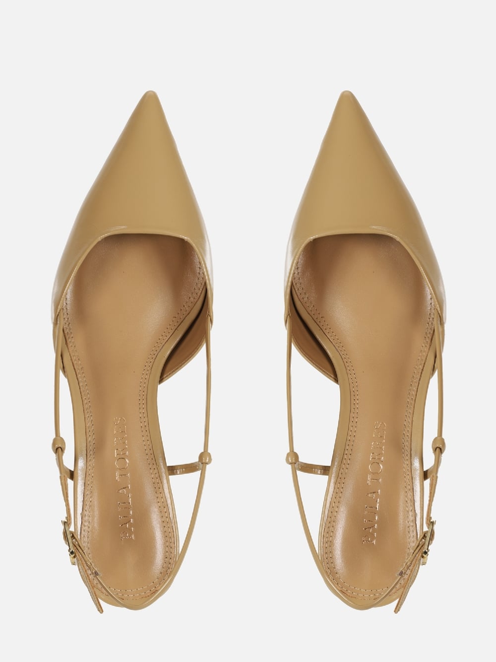 SCARPIN EM COURO CASSIE SAFARI SALTO BAIXO