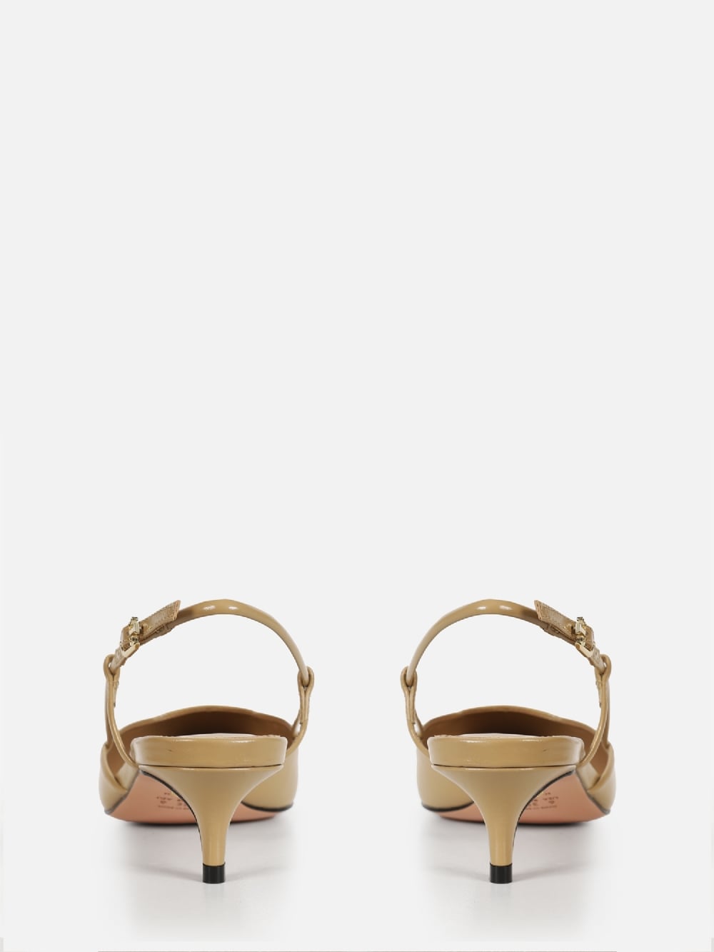 SCARPIN EM COURO CASSIE SAFARI SALTO BAIXO