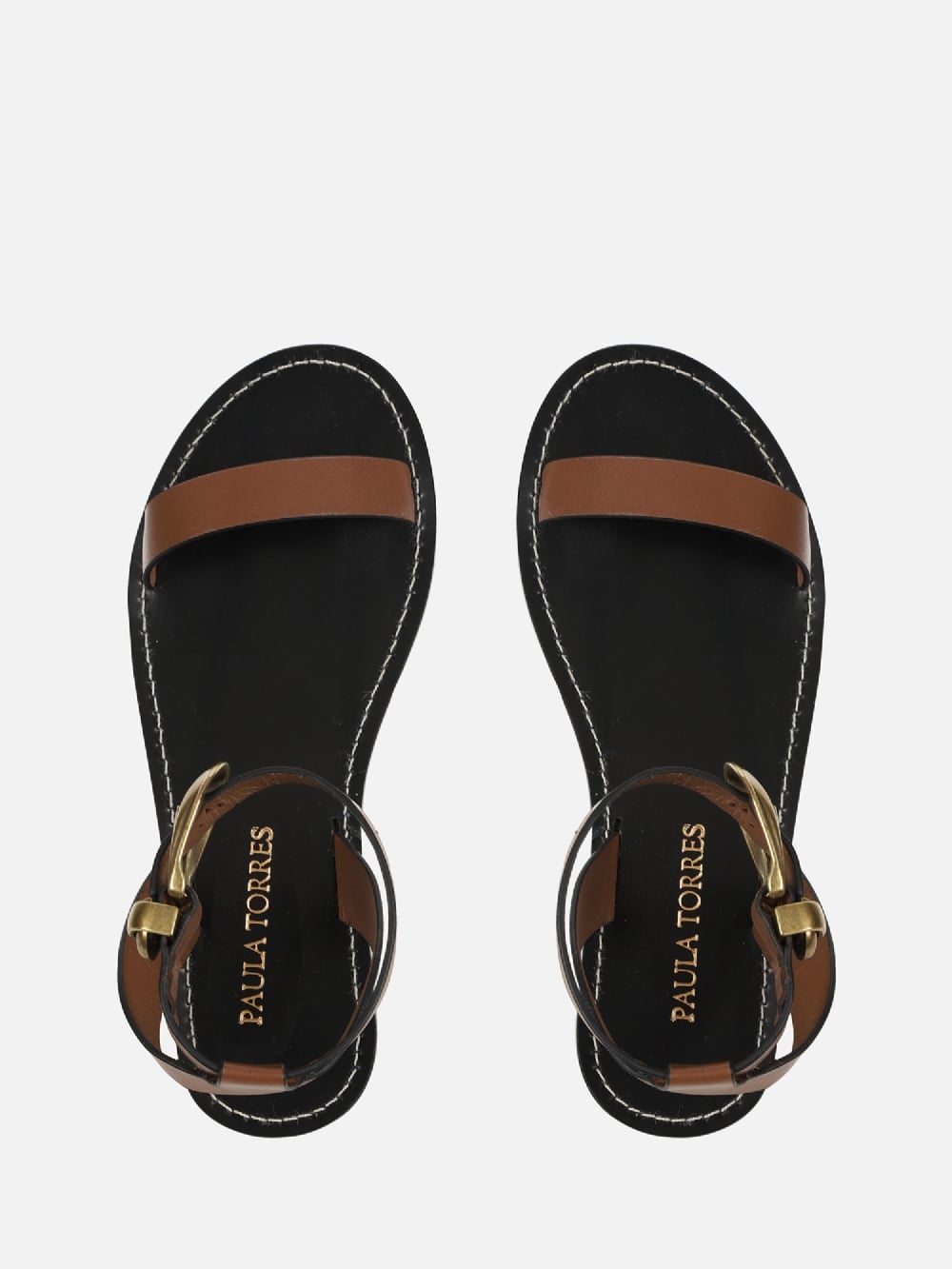 RASTEIRA EM COURO LEONA TOBACO FIVELA