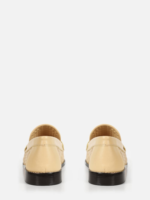 MOCASSIM EM COURO ALICIA LIGHT BUTTER TRESSE