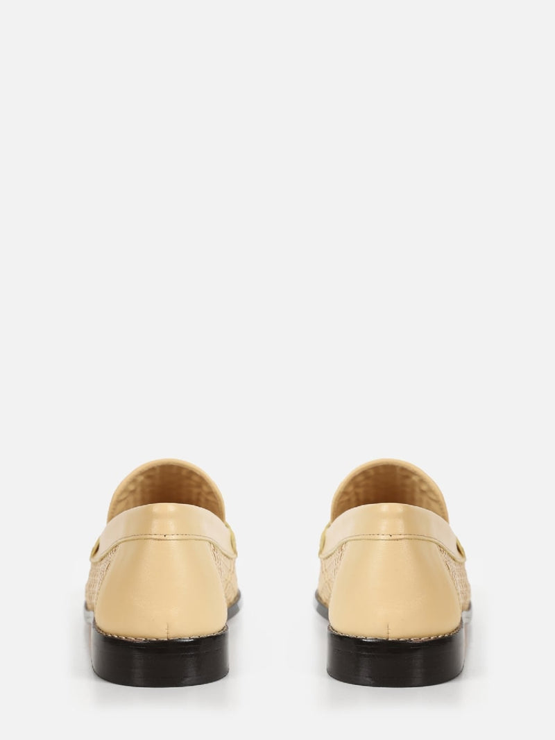 MOCASSIM EM COURO ALICIA LIGHT BUTTER TRESSE