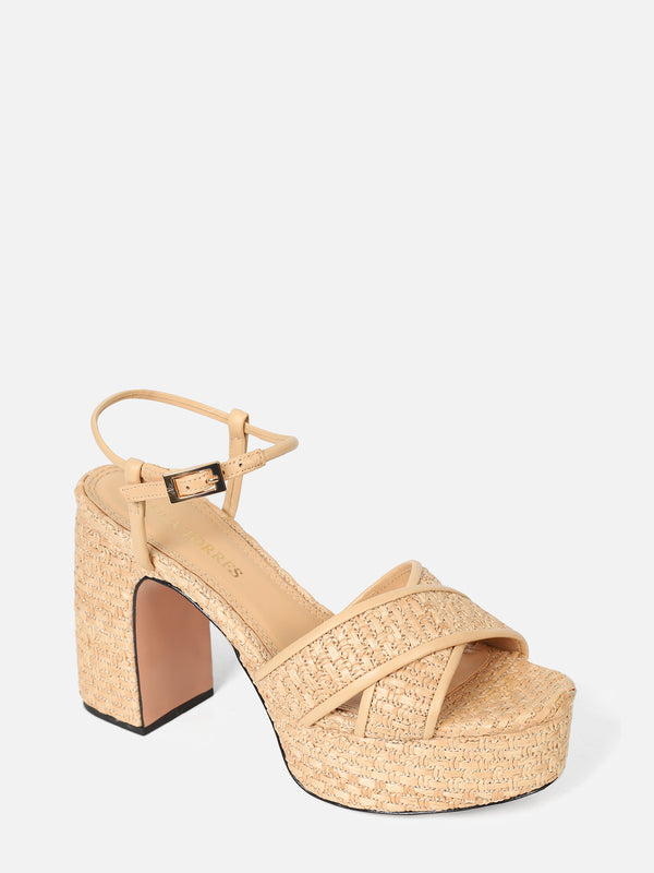 SANDALIA HARPER MAX 110 NEW RAFIA