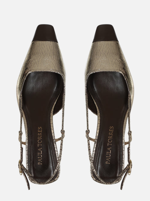 SCARPIN DUO CRAQUELE SATURNO
