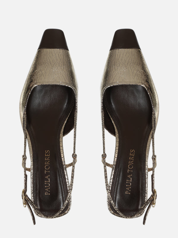 SCARPIN DUO CRAQUELE SATURNO