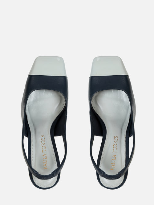 scarpin dualite AZUL MARINHO