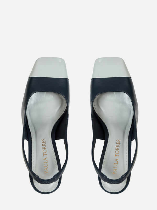 scarpin dualite AZUL MARINHO