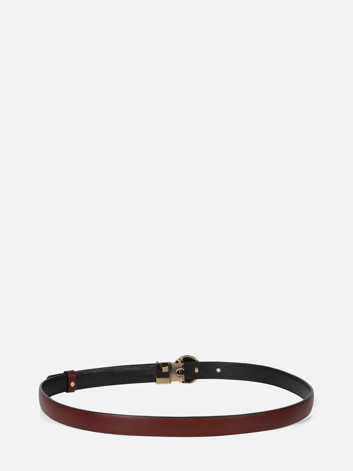 CINTO GEORGIA BURGUNDY E PRETO