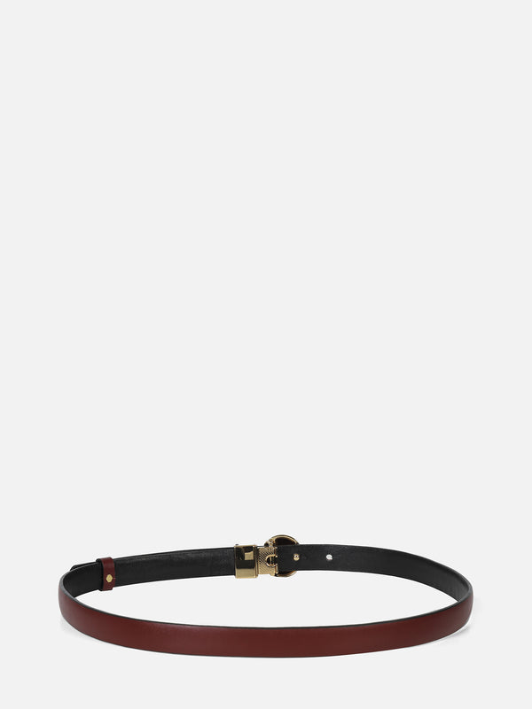 CINTO GEORGIA BURGUNDY E PRETO