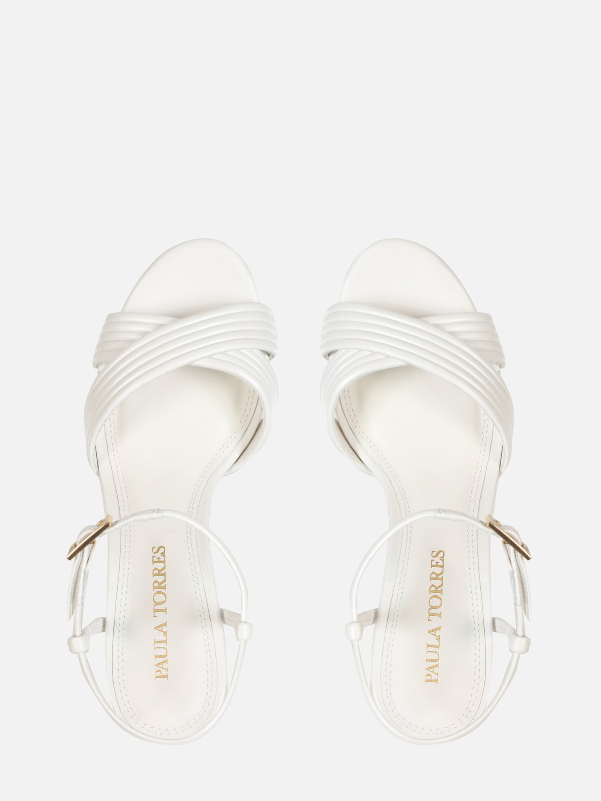 sandália harper 90 OFF WHITE
