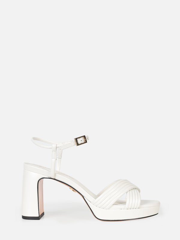 sandália harper 90 OFF WHITE
