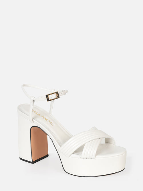 sandália harper max 110 OFF WHITE