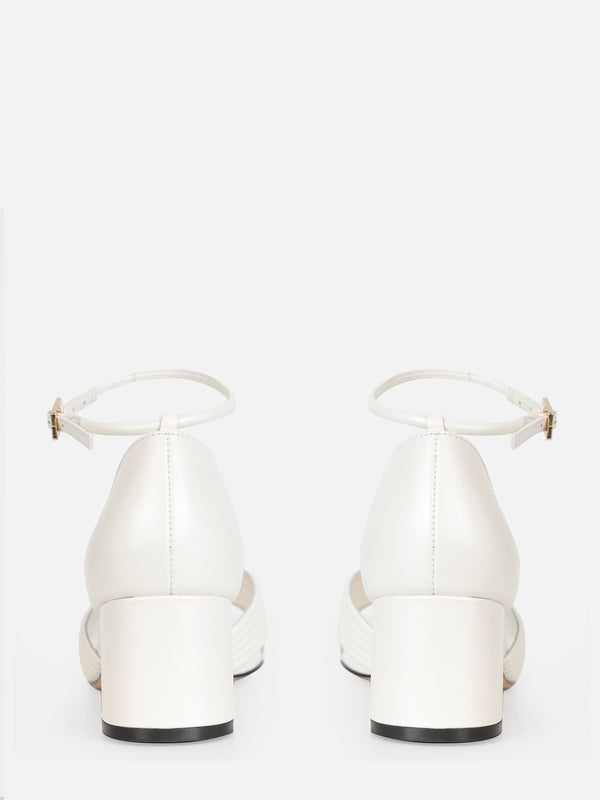 sandália harper 55 OFF WHITE