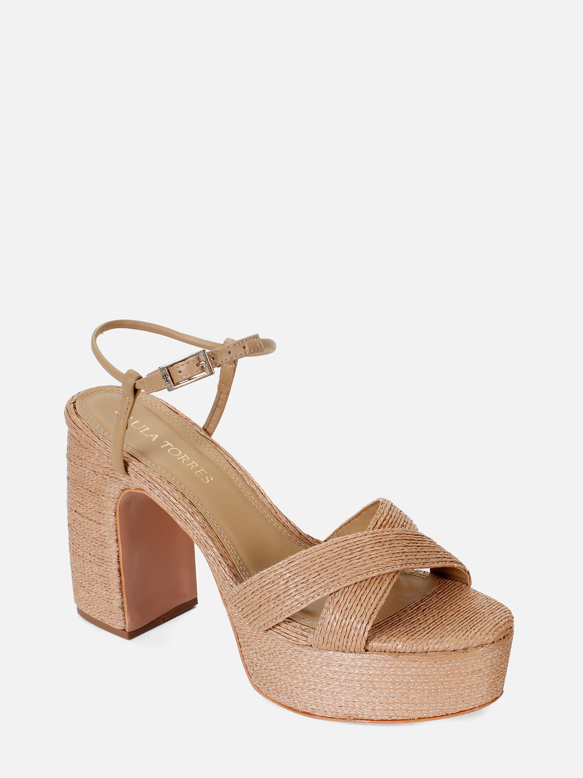 SANDALIA HARPER MAX 110 RAFIA NATURAL