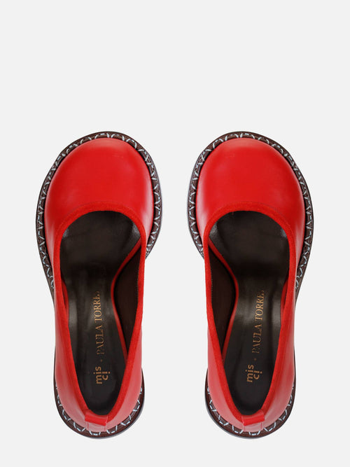 SCARPIN SANTANA VERMELHO