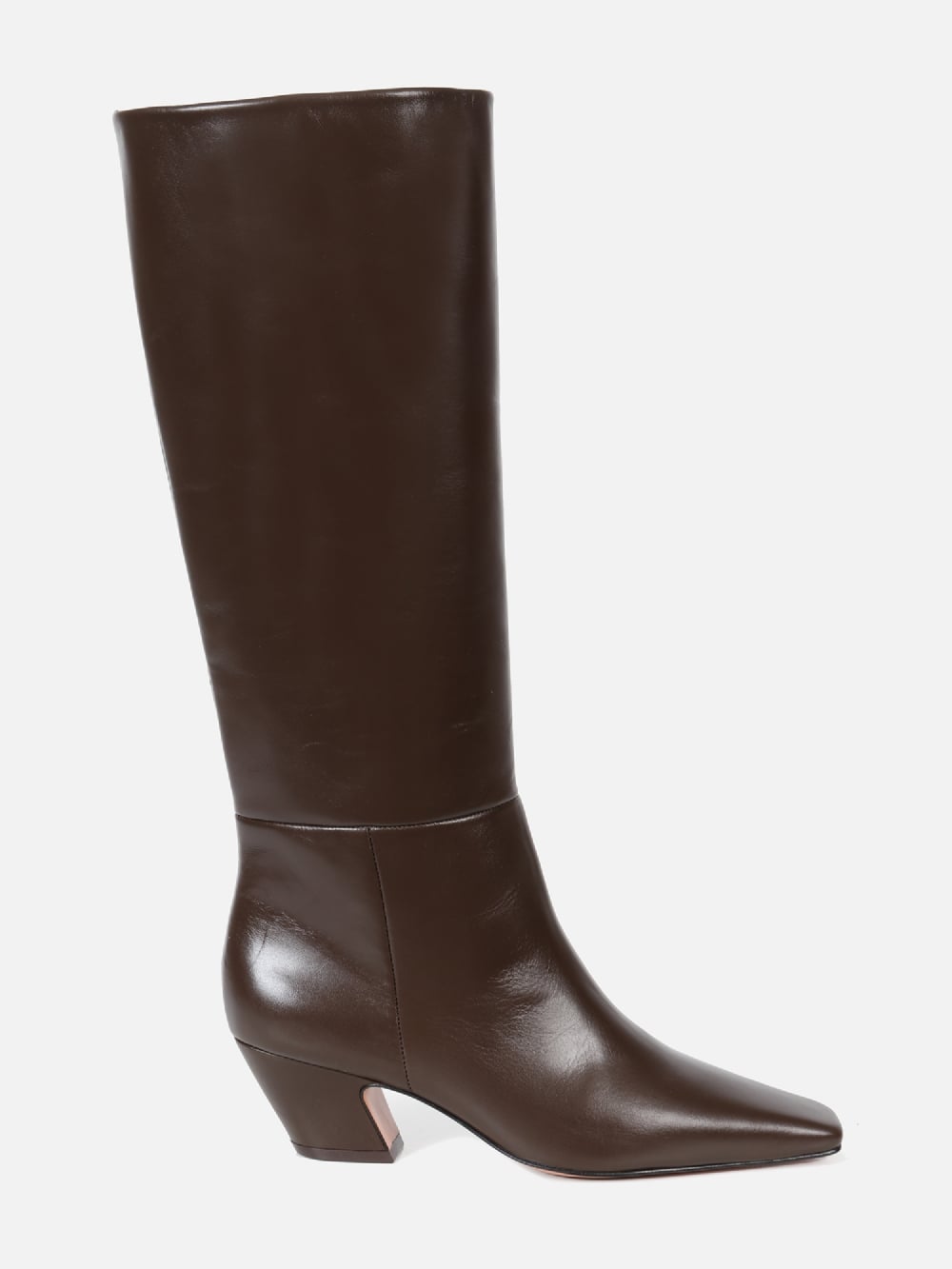 BOTA DE COURO MARICI CAFÉ CANO ALTO
